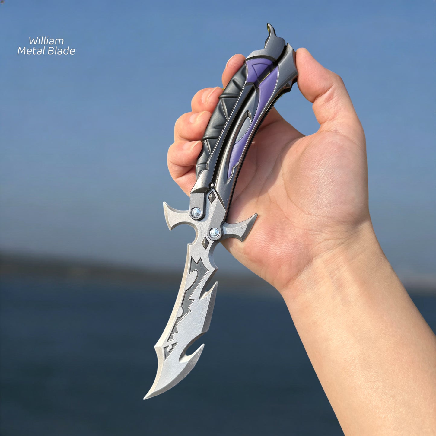 22CM/8.6" Reaver Balisong Metal Replica