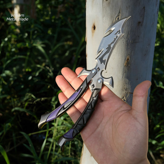 22CM/8.6" Reaver Balisong Metal Replica