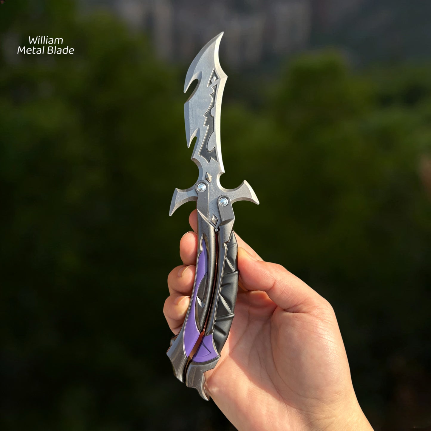 22CM/8.6" Reaver Balisong Metal Replica
