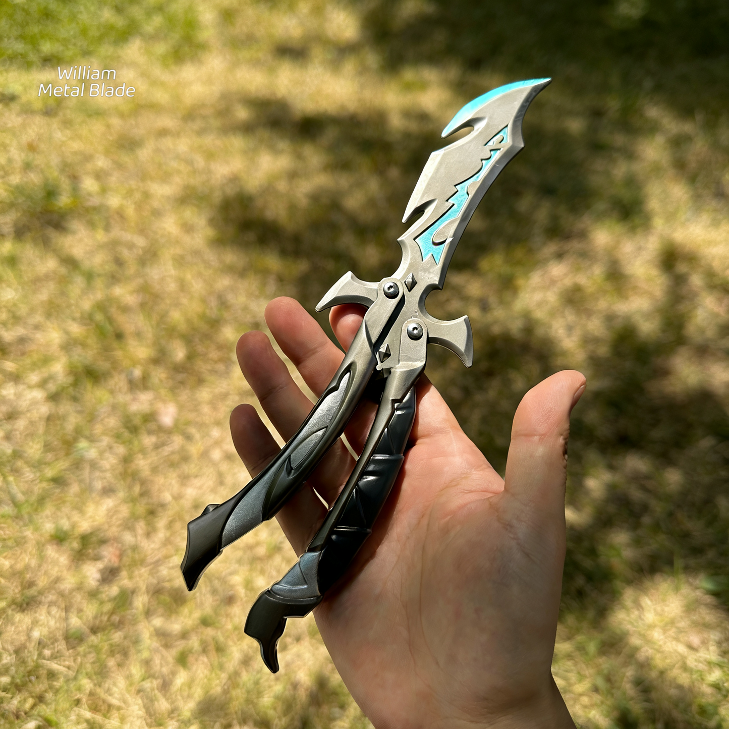 25CM/9.8" Reaver 3.0 Balisong High quality Metal Replica