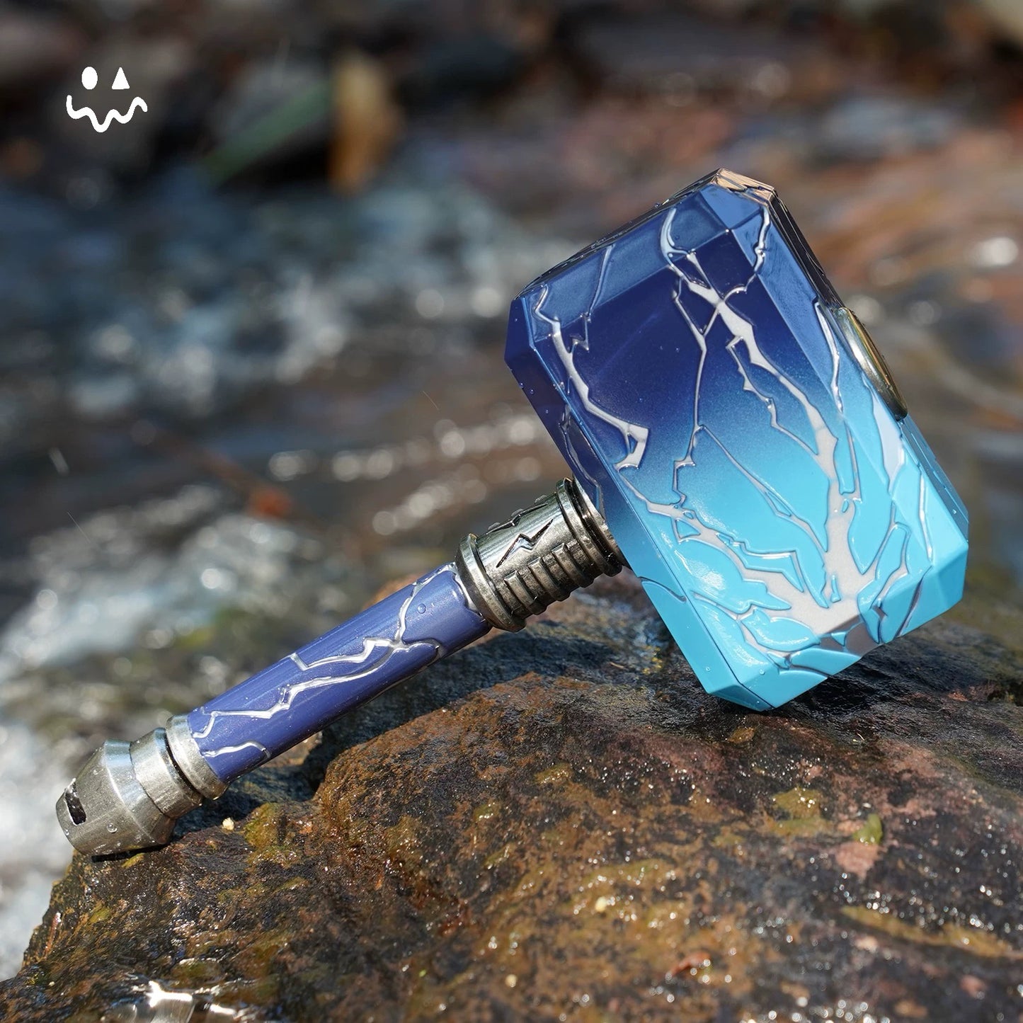 Val Smite Hammer Model Replica Metal Game Weapon Pop