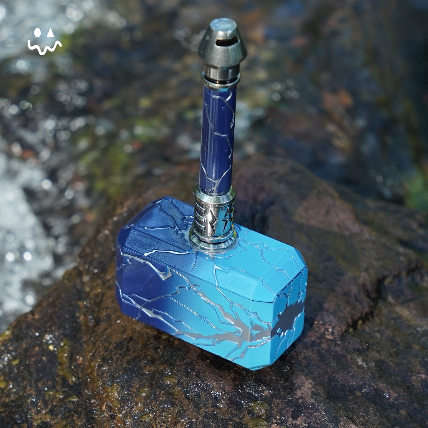 Val Smite Hammer Model Replica Metal Game Weapon Pop