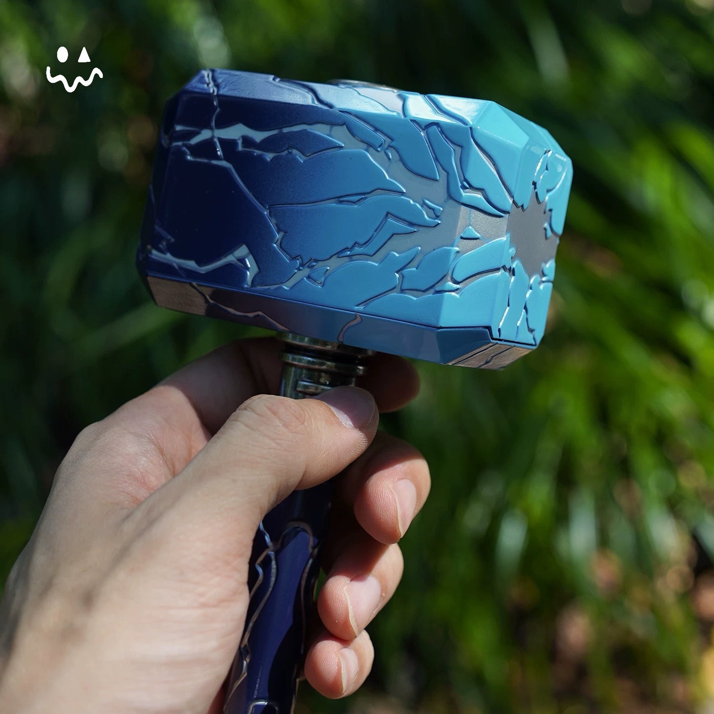 Val Smite Hammer Model Replica Metal Game Weapon Pop