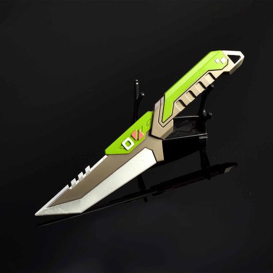 Metal Overlay Dagger Display Art