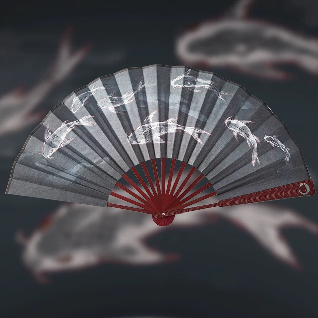 Metal Kohaku & Matsuba Fan Replica