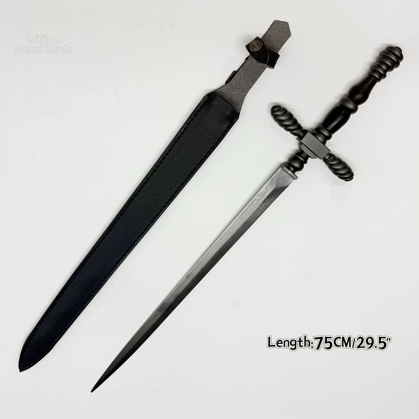 IRL 1:1 Scale Soul Game Classical Misericorde Dagger Metal Craft 75CM/29.5"