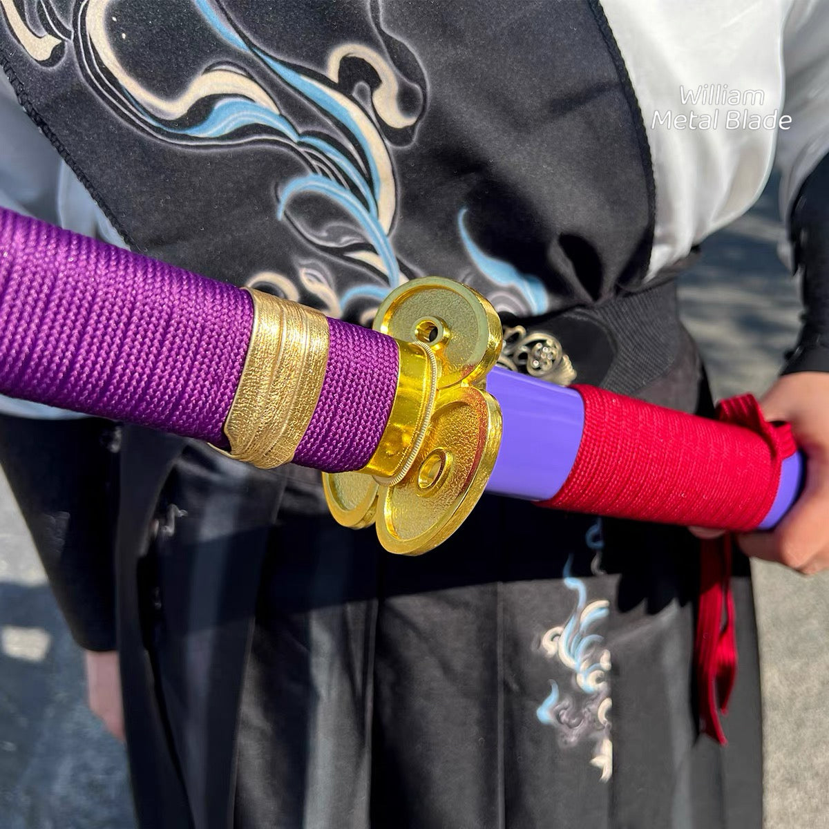 IRL Yubashiri Wado Ichimoji Shusui Enma Sandai Kitetsu Katana Carbon Steel Version