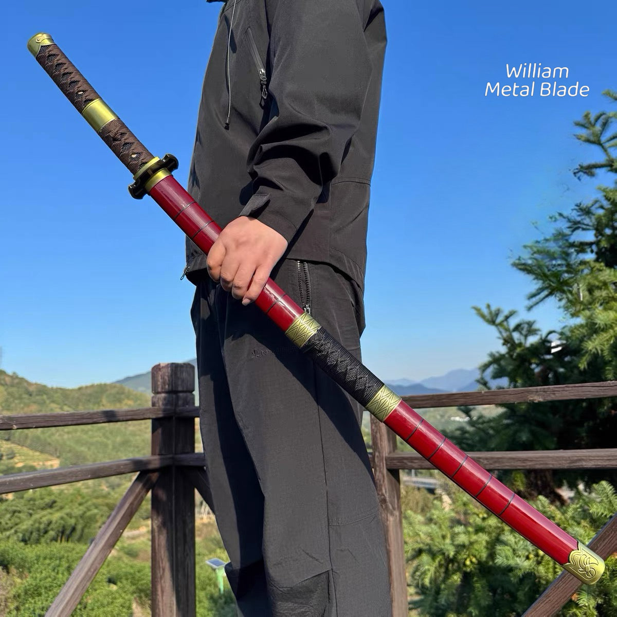 IRL Yubashiri Wado Ichimoji Shusui Enma Sandai Kitetsu Katana Carbon Steel Version