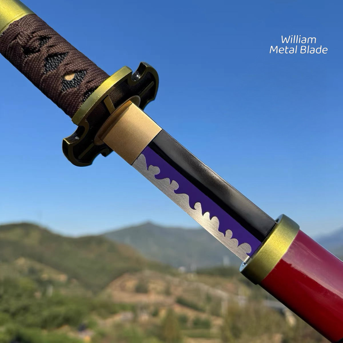 IRL Yubashiri Wado Ichimoji Shusui Enma Sandai Kitetsu Katana Carbon Steel Version
