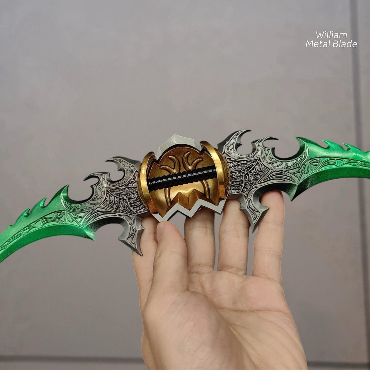 Illidan Stormrage Warglaive of Azzinoth Metal Handicraft
