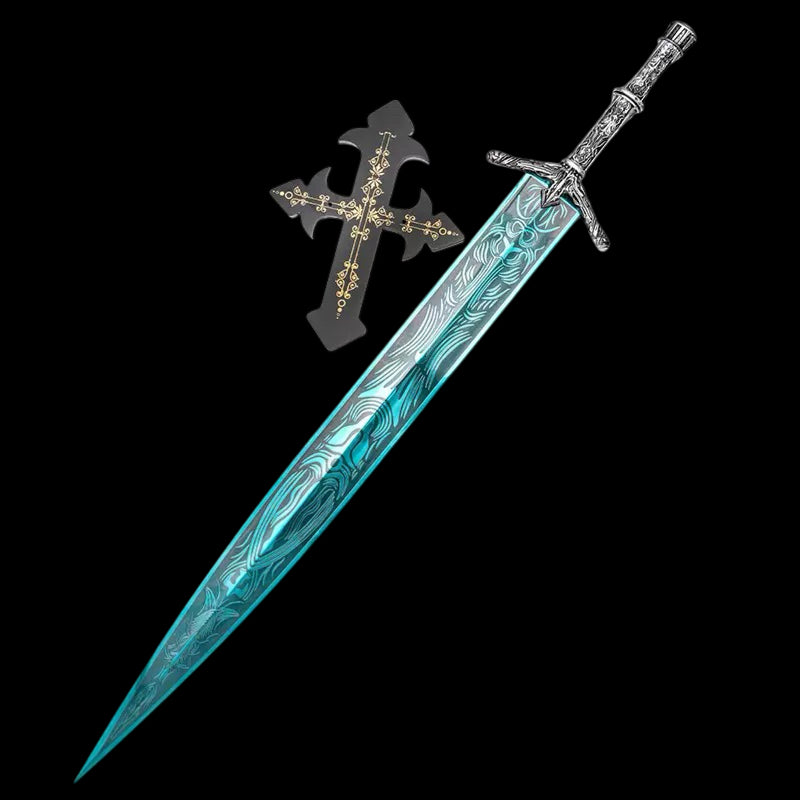 IRL Holy Moonlight Greatsword Life-Size Metal Replica