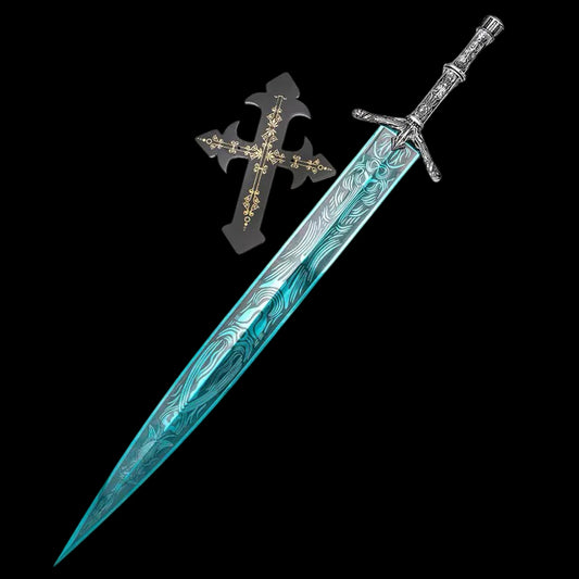 IRL Holy Moonlight Greatsword Life-Size Metal Replica
