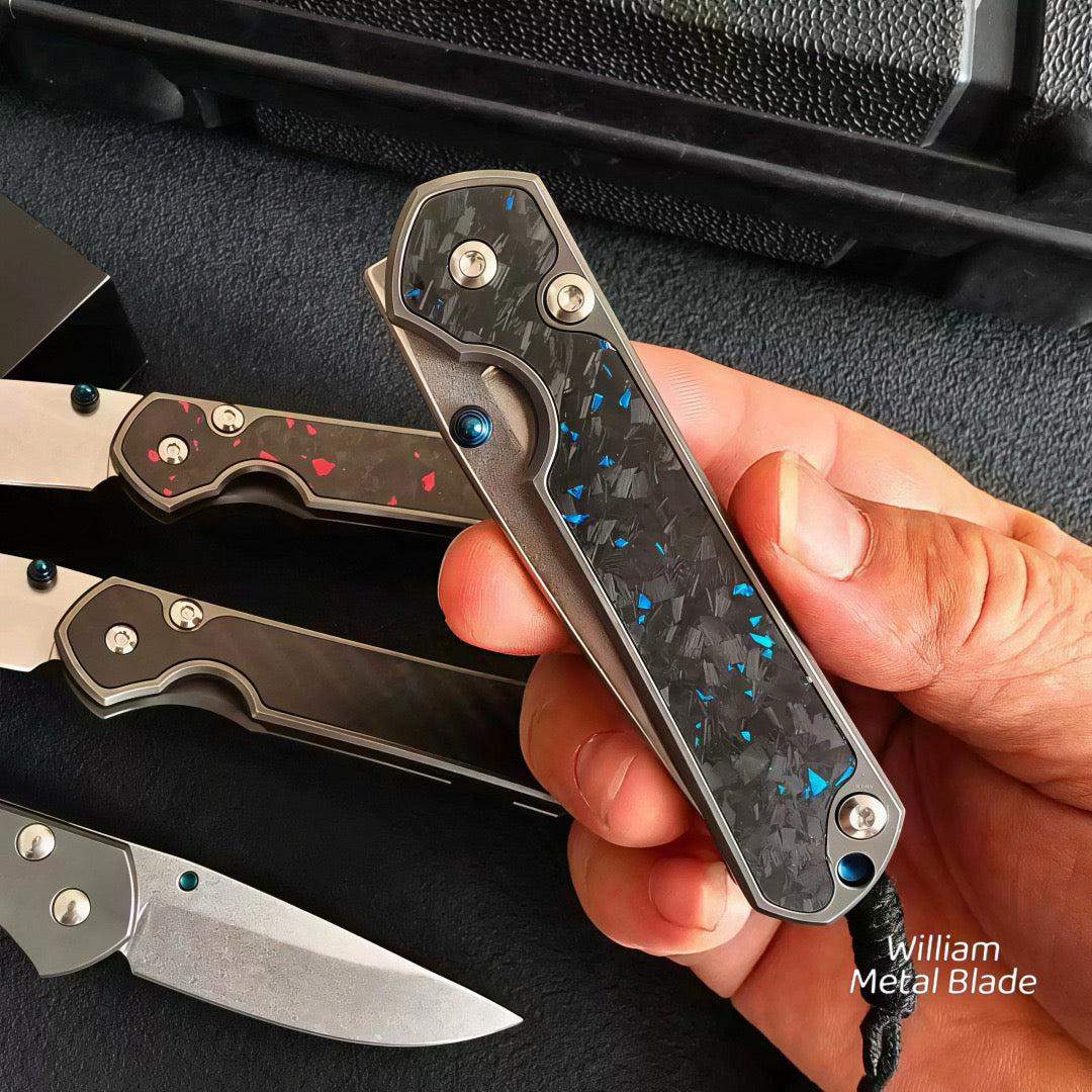 Kris Little Starry Sky Folding Knife EDC Tool