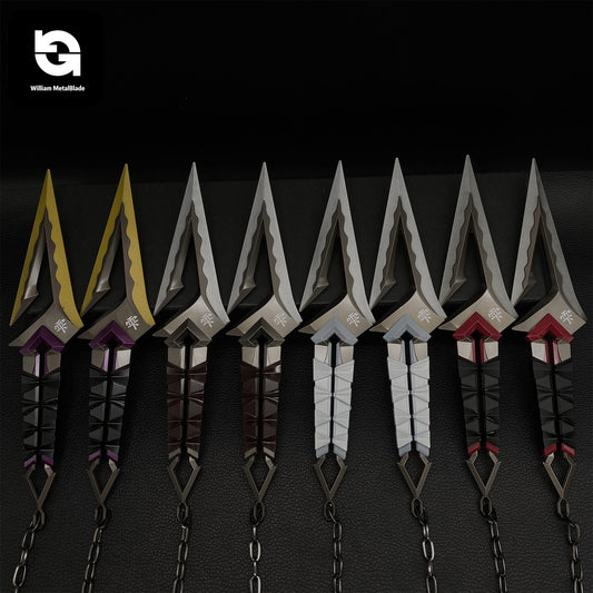 22CM/8.6" Metal Kuronami no Yaiba Life Size Replica In Real Life