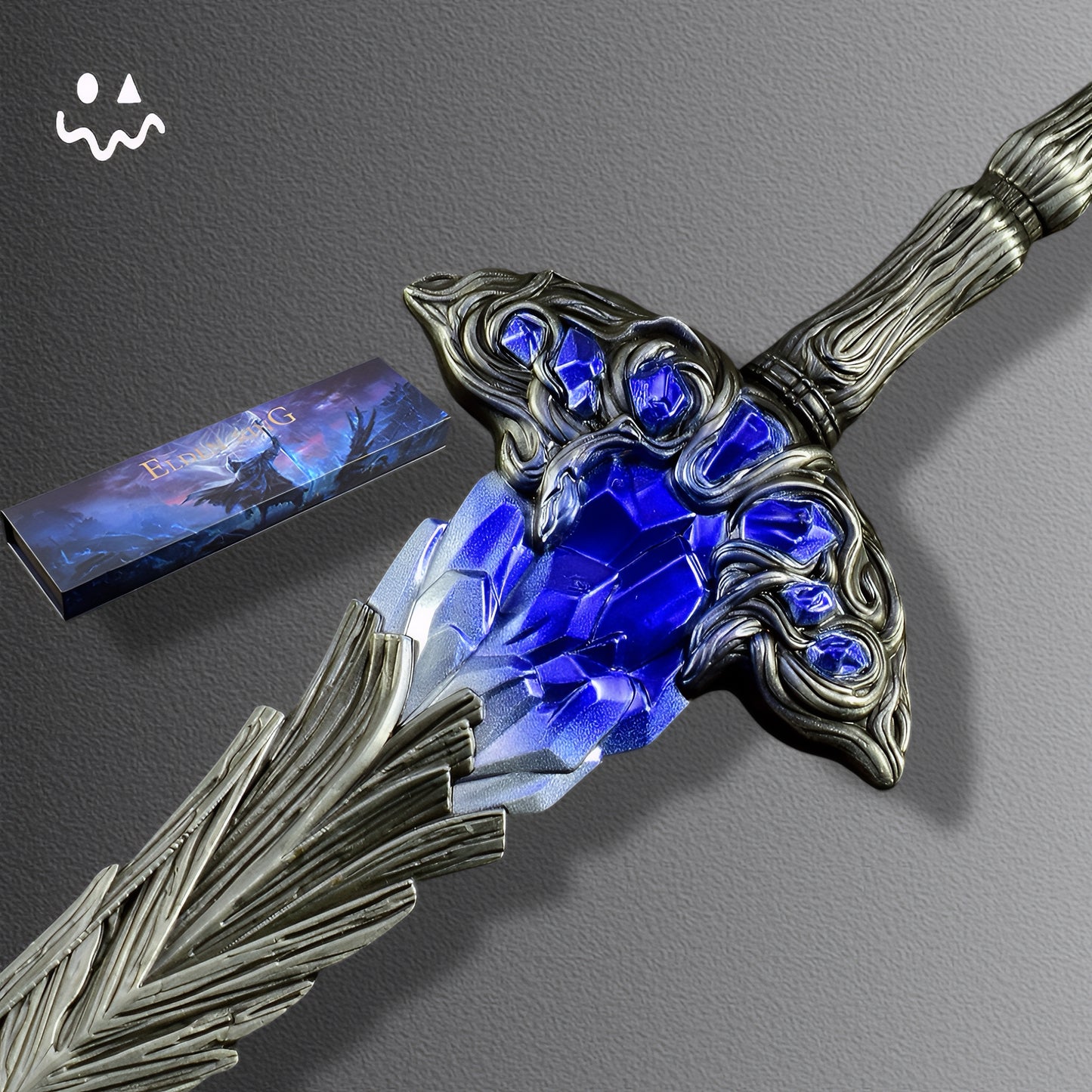 ER Lazuli Glintstone Sword Katana Metal Replica