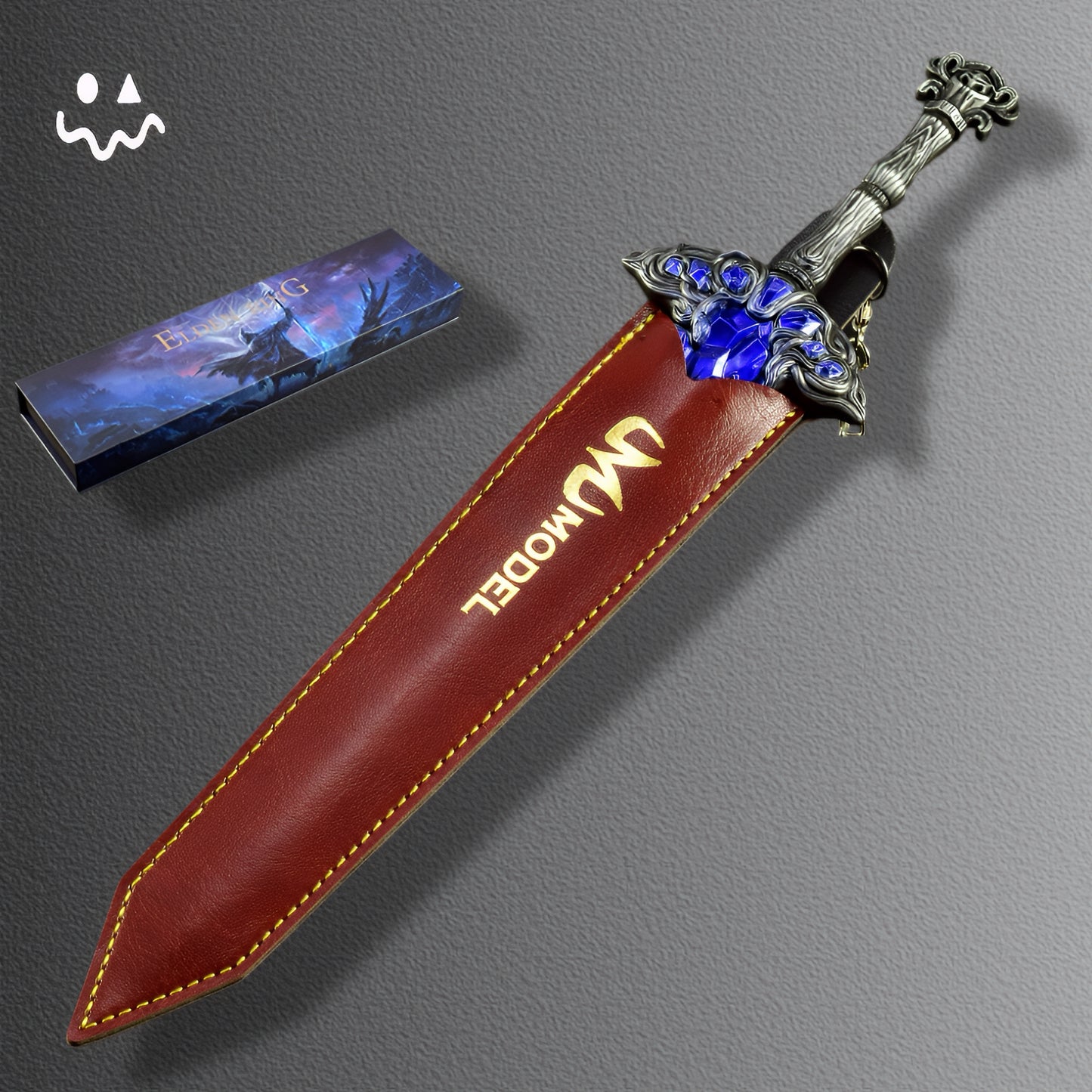 ER Lazuli Glintstone Sword Katana Metal Replica
