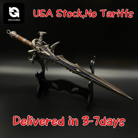 30cm/11.8" Lich King Arthas Frostmourne Sword Metal Replica USA Only