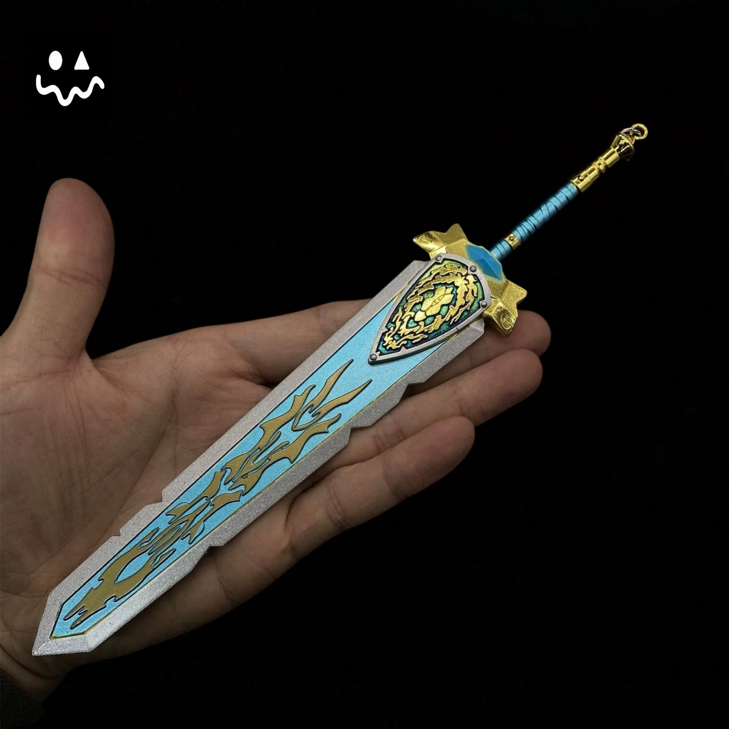 30CM/11.8" Metal Lich King Arthas Frostmourne Sword Craft