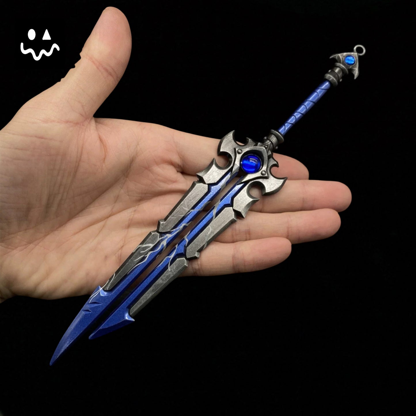 30CM/11.8" Metal Lich King Arthas Frostmourne Sword Craft