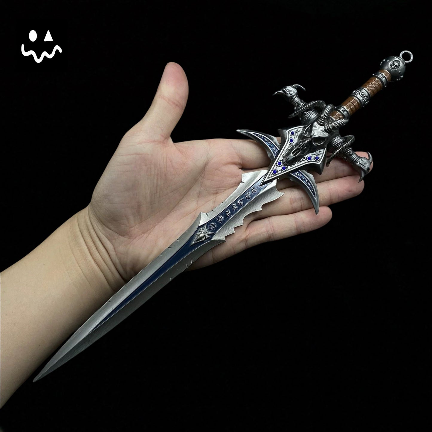 30CM/11.8" Metal Lich King Arthas Frostmourne Sword Craft