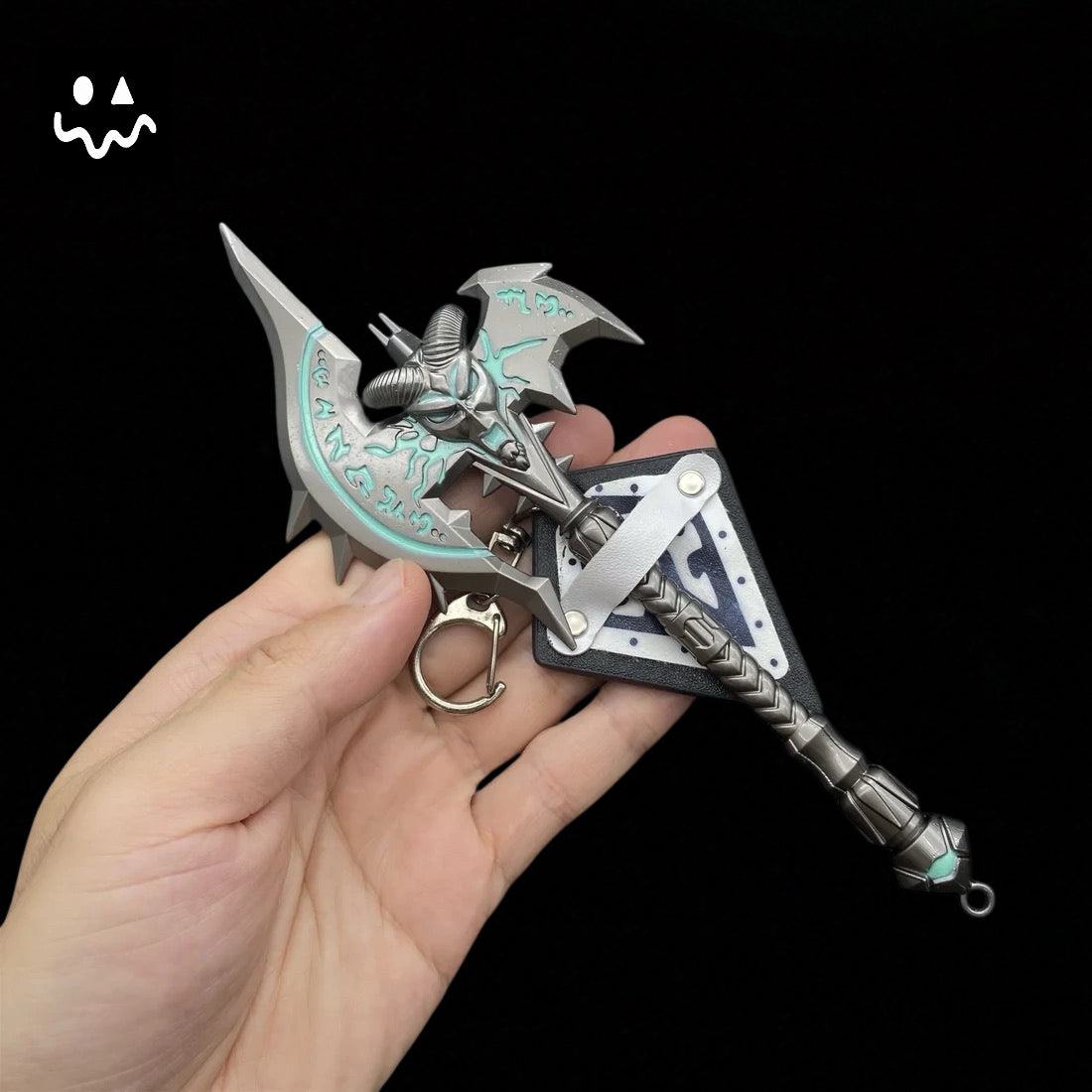 30CM/11.8" Metal Lich King Arthas Frostmourne Sword Craft