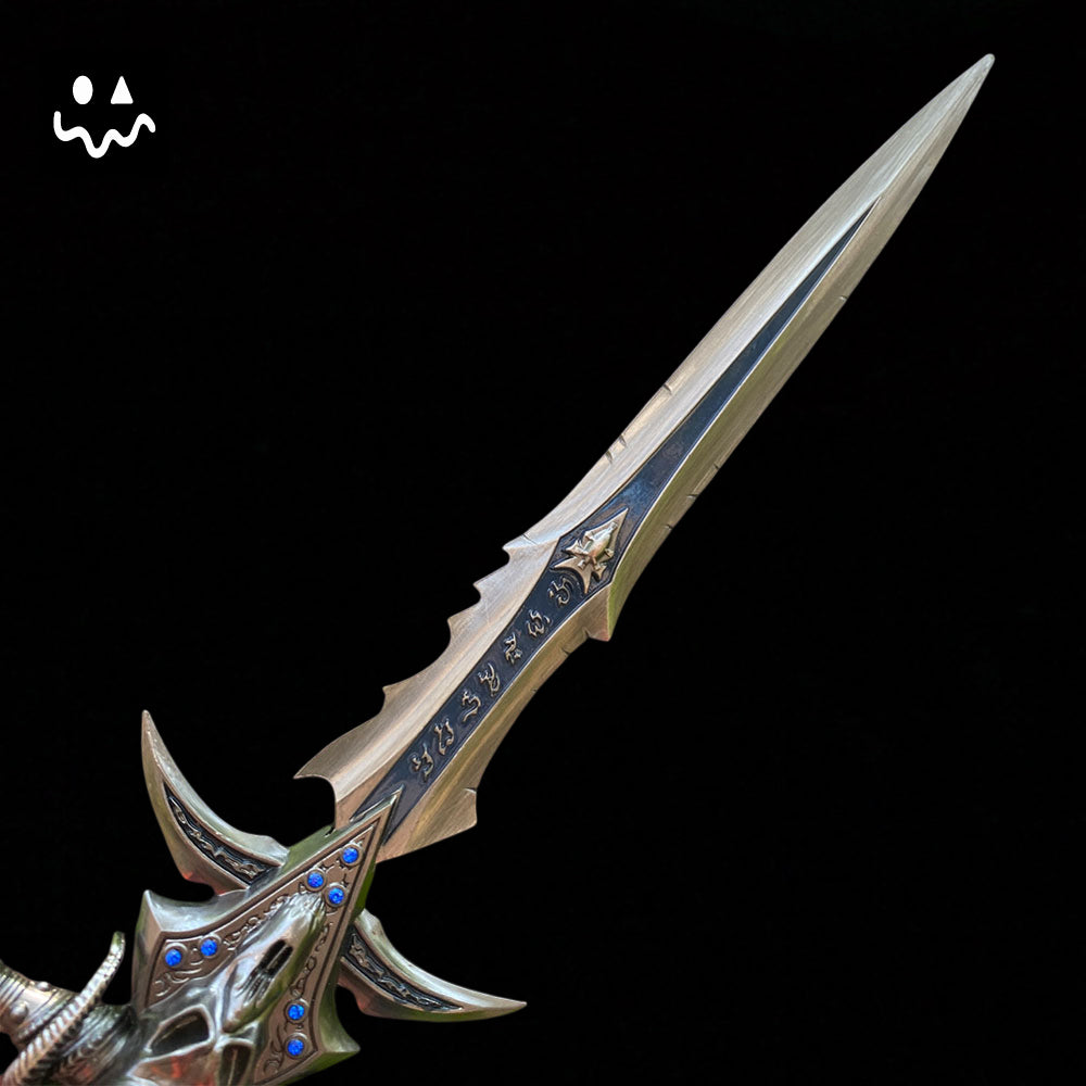 30CM/11.8" Metal Lich King Arthas Frostmourne Sword Craft