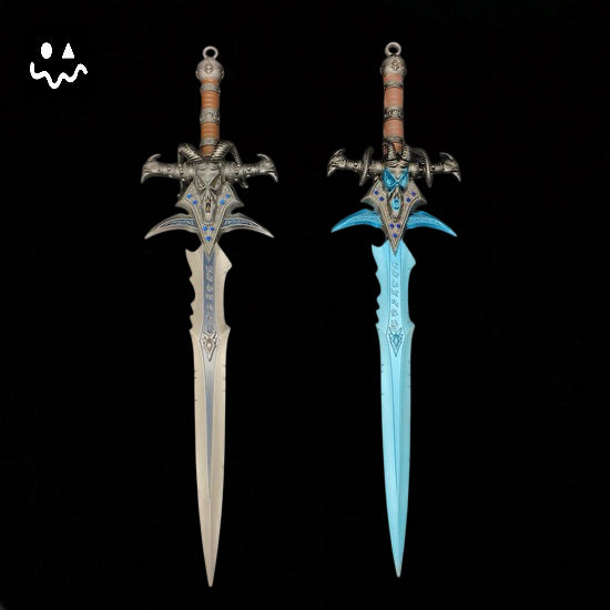 30CM/11.8" Metal Lich King Arthas Frostmourne Sword Craft