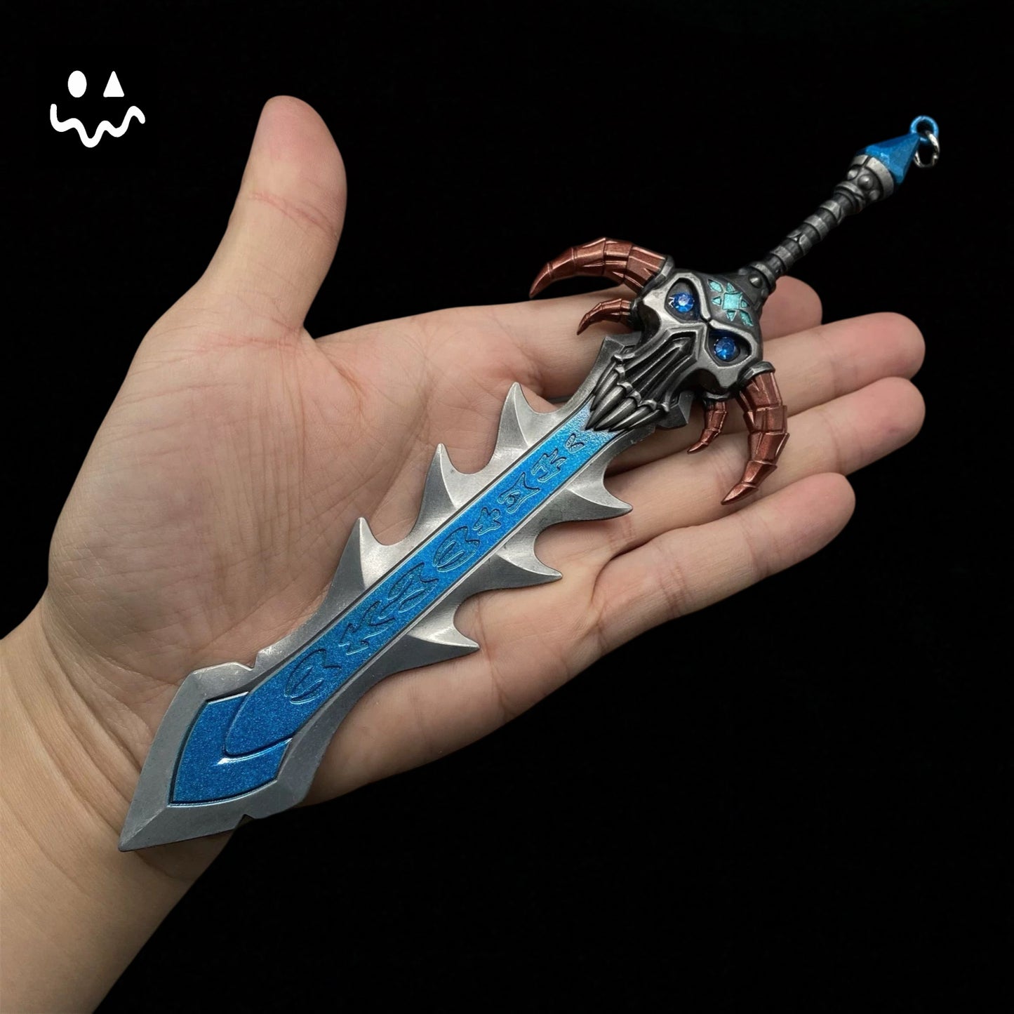 30CM/11.8" Metal Lich King Arthas Frostmourne Sword Craft