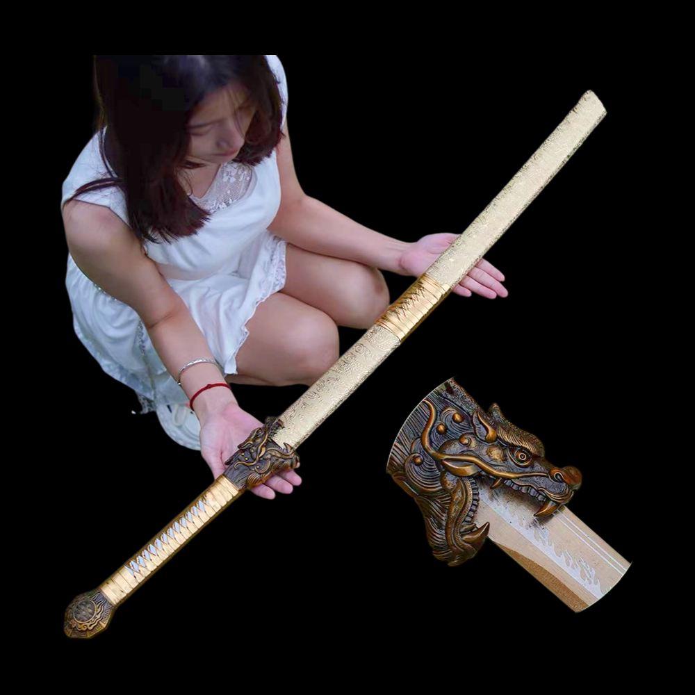 Life-size Chinese Embroidery Spring Knife