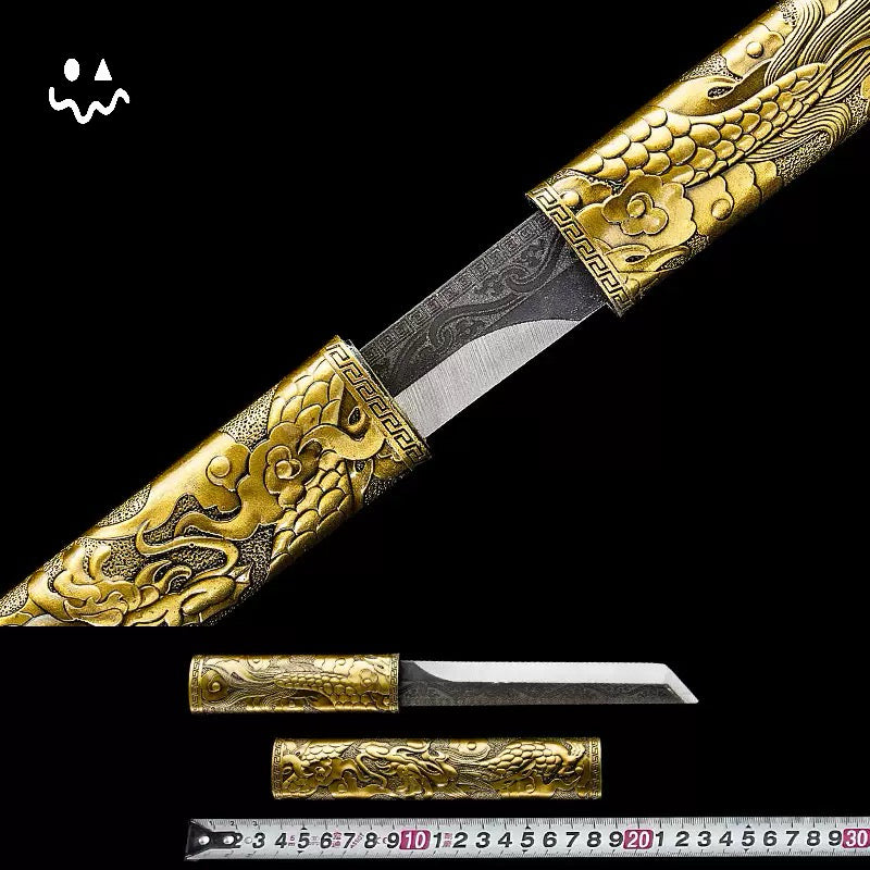 Life-size Chinese Embroidery Spring Knife
