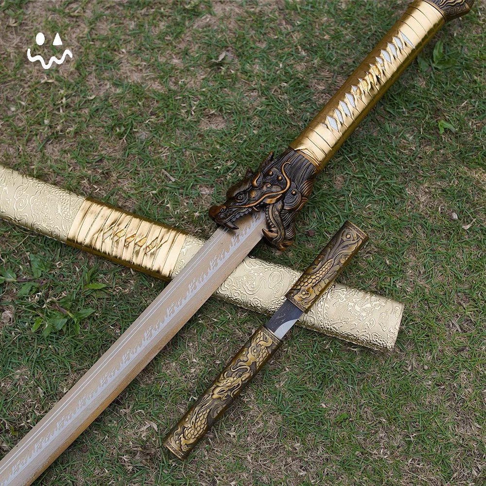 Life-size Chinese Embroidery Spring Knife