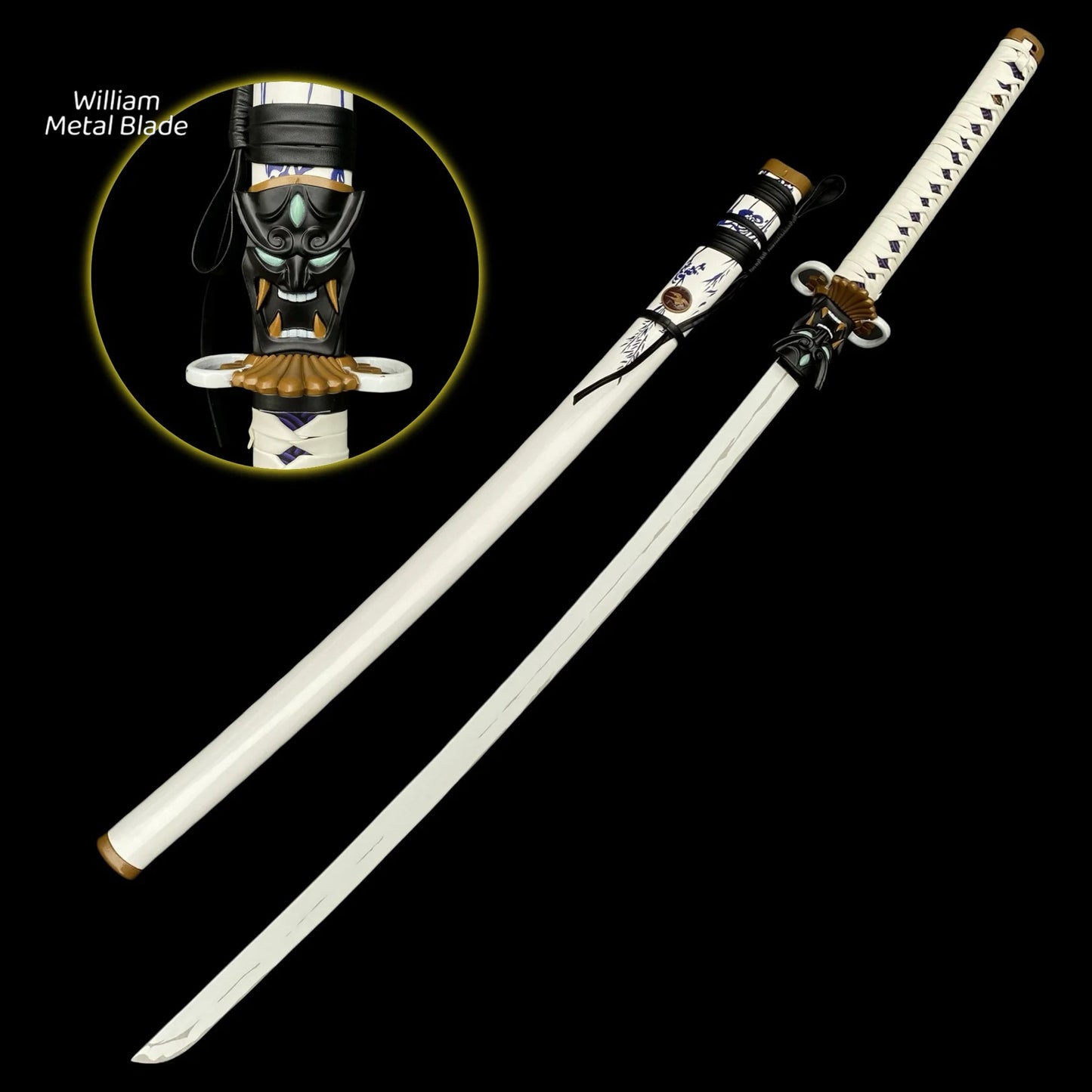 Life-size Onimaru Kunitsuna Katana Metal Replica