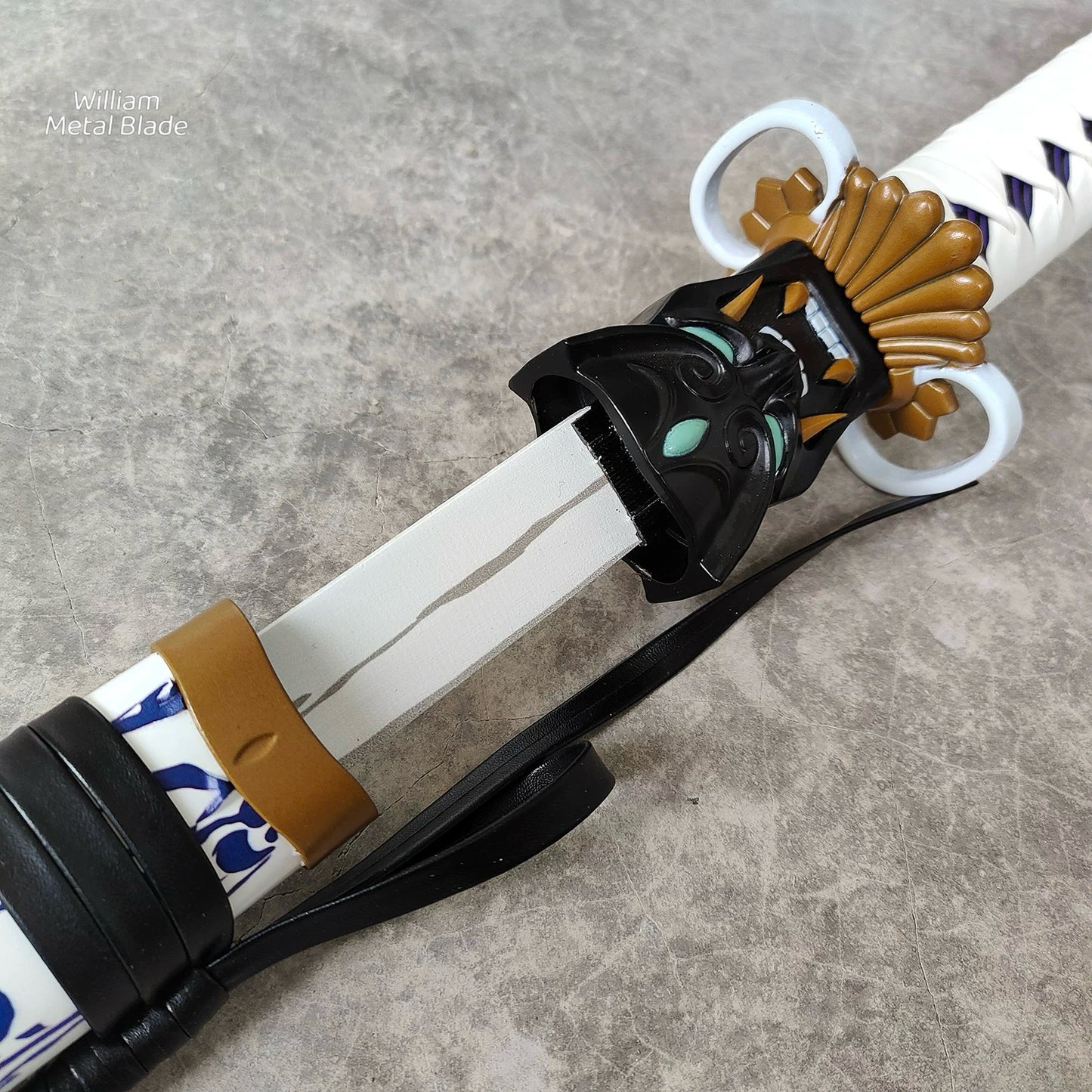 Life-size Onimaru Kunitsuna Katana Metal Replica