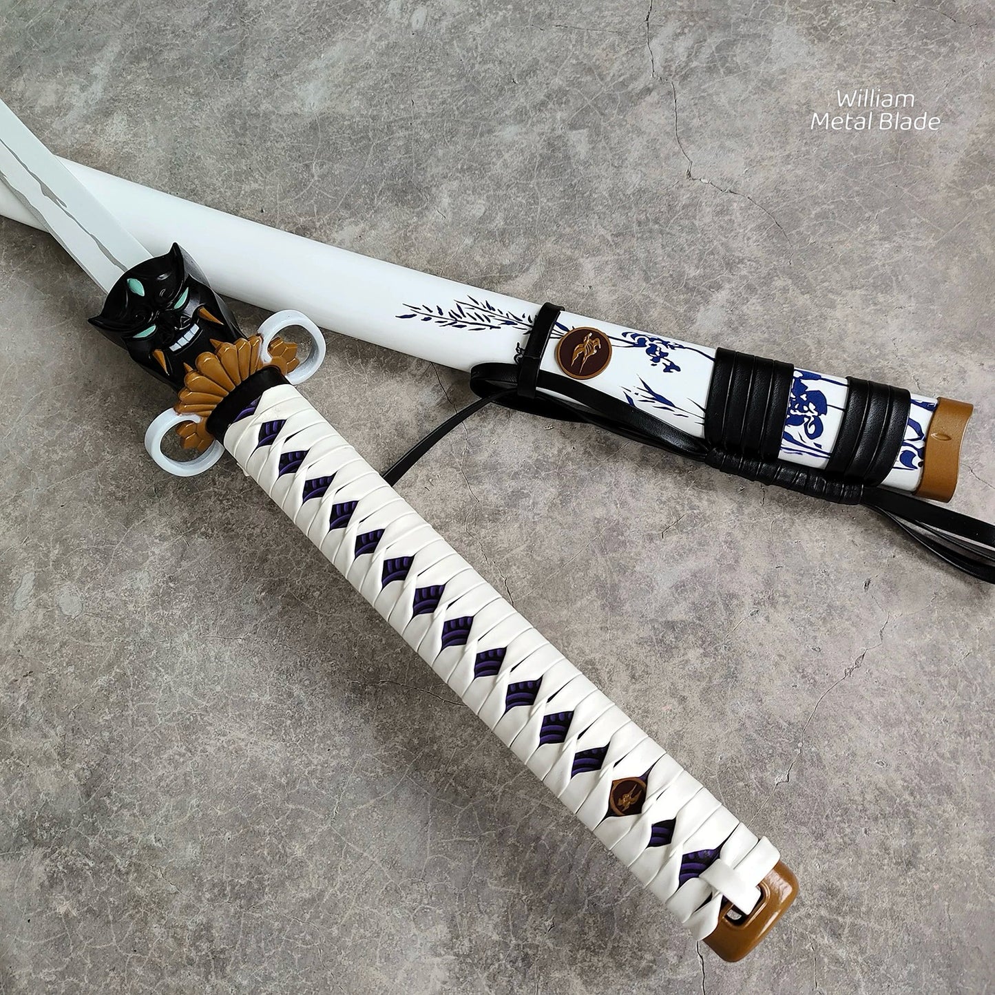 Life-size Onimaru Kunitsuna Katana Metal Replica