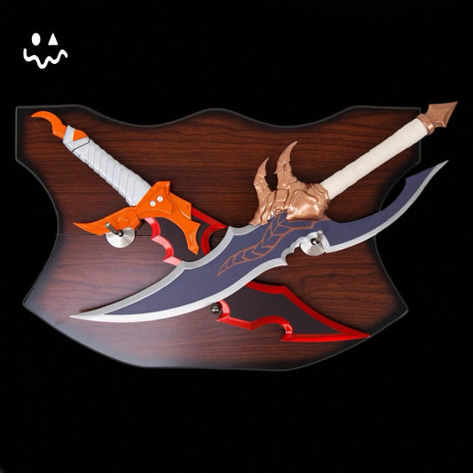 Life Size Kasaka's Venom Fang Dagger Knight Killer Dagger Metal Replica