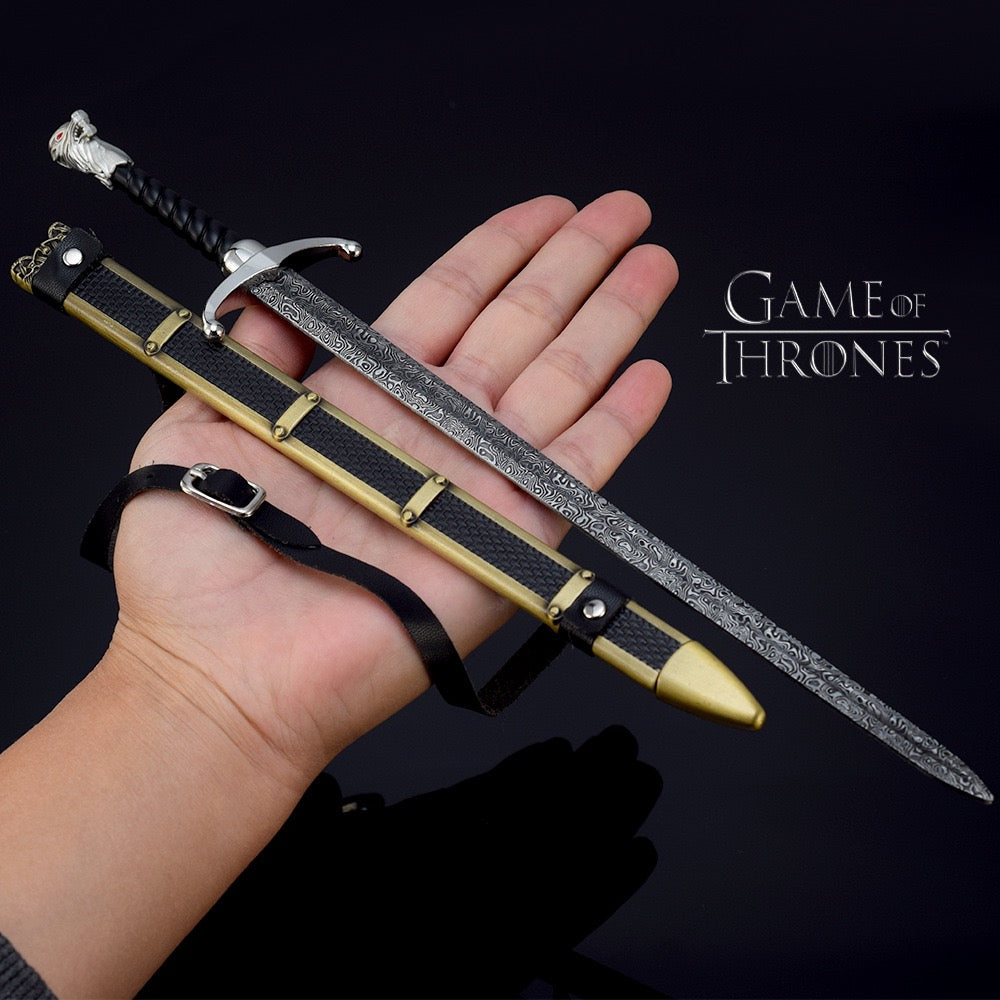 Longclaw Sword Jon Long Claw Sword Miniature Small Sword Replica