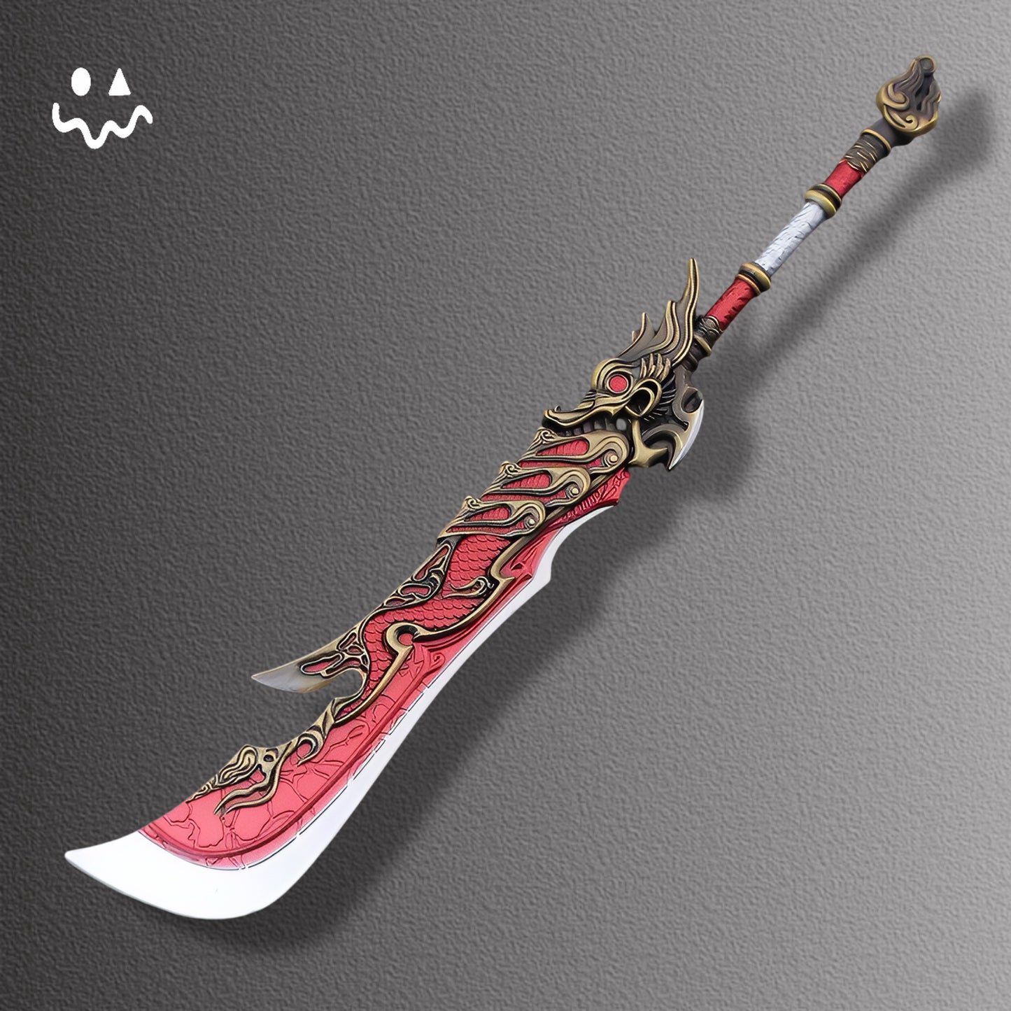 NB 29CM/11.4" Longpan Broadsword Game Peripheral Metal Weapon