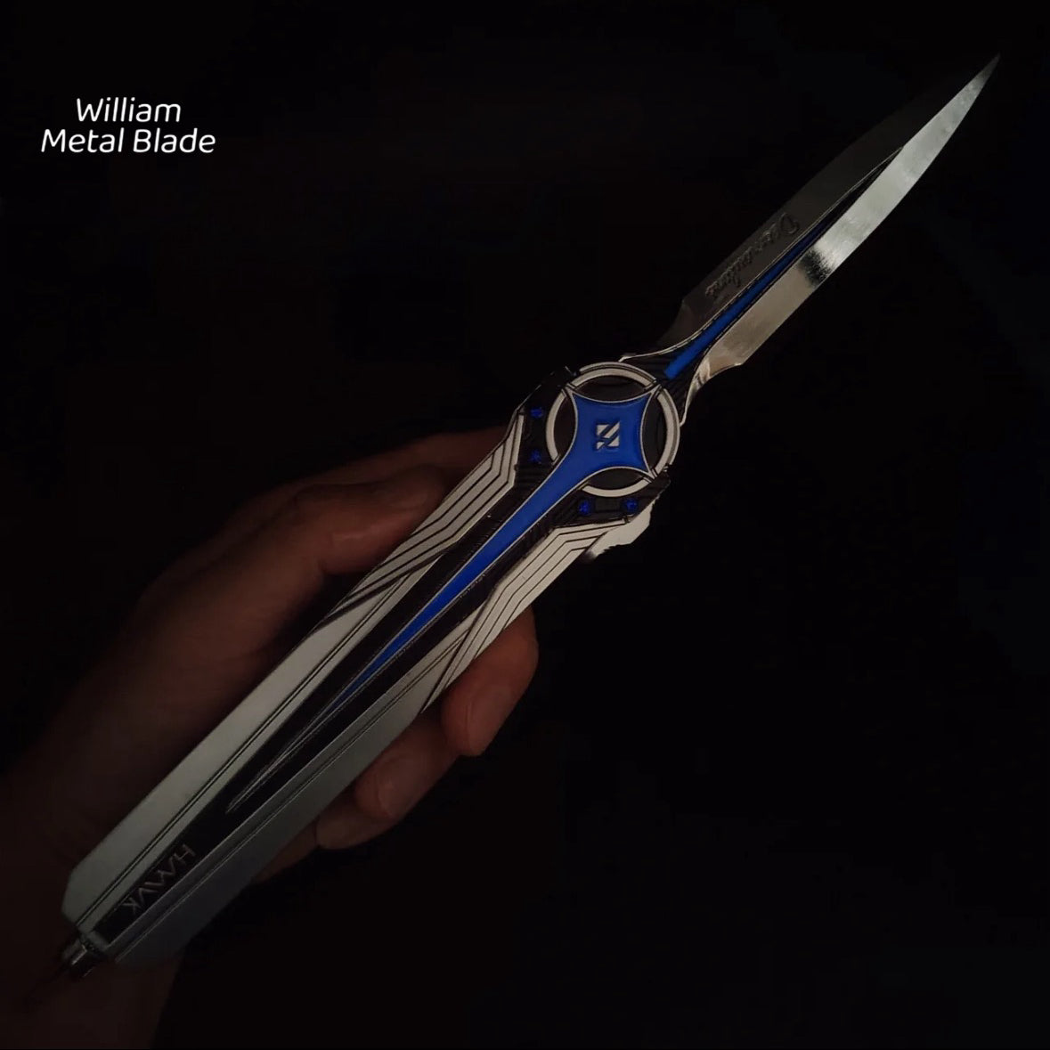 Luminous Delta Force Desmoulins' Edge Metal Dull Blade Replica For Collection