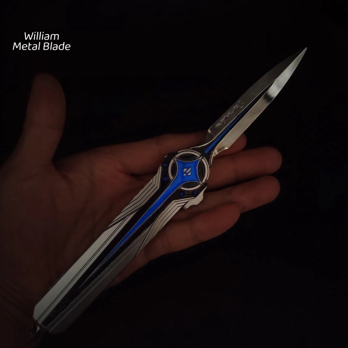 Luminous Delta Force Desmoulins' Edge Metal Dull Blade Replica For Collection