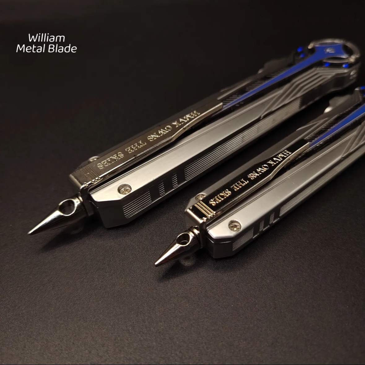 Luminous Delta Force Desmoulins' Edge Metal Dull Blade Replica For Collection