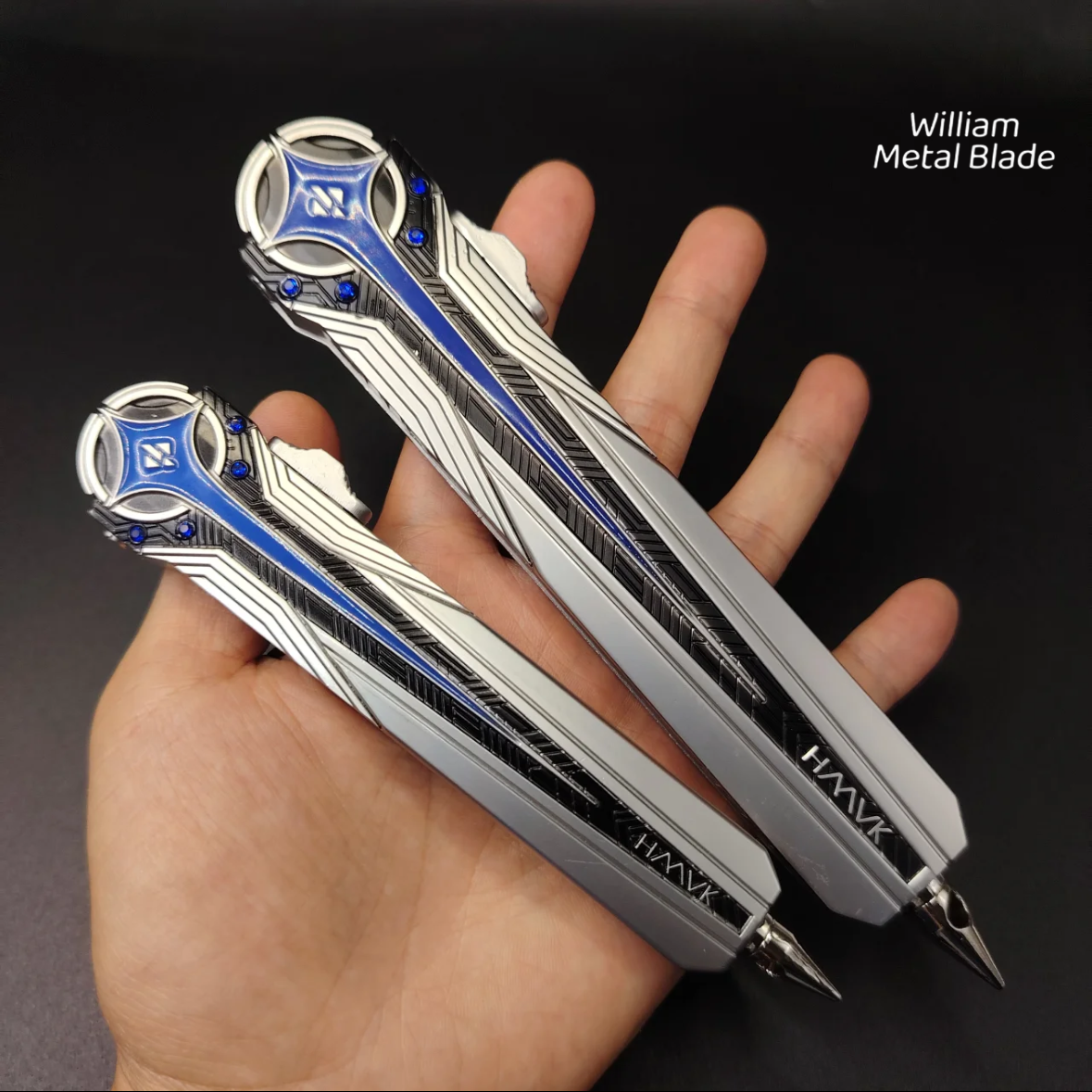 Luminous Delta Force Desmoulins' Edge Metal Dull Blade Replica For Collection
