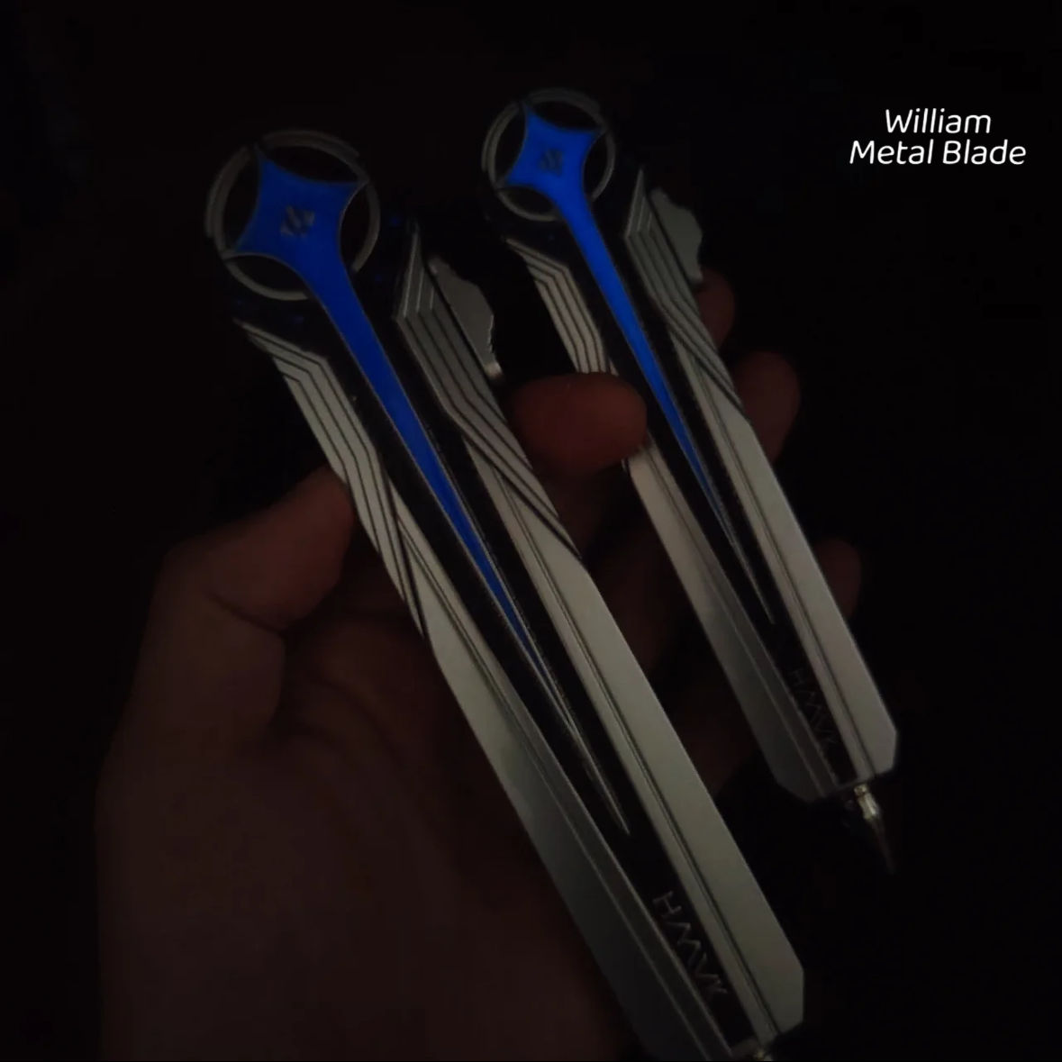 Luminous Delta Force Desmoulins' Edge Metal Dull Blade Replica For Collection