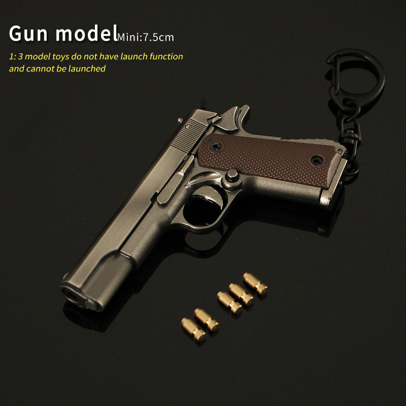 M1911 Miniature Alloy Small Colt Pistol 7CM/2.8