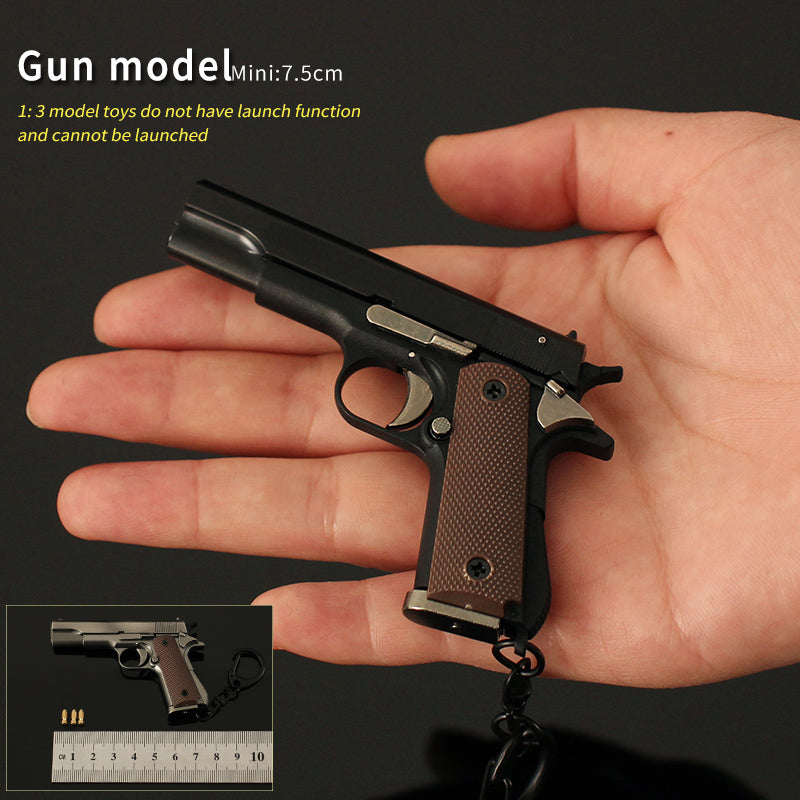 M1911 Miniature Alloy Small Colt Pistol 7CM/2.8