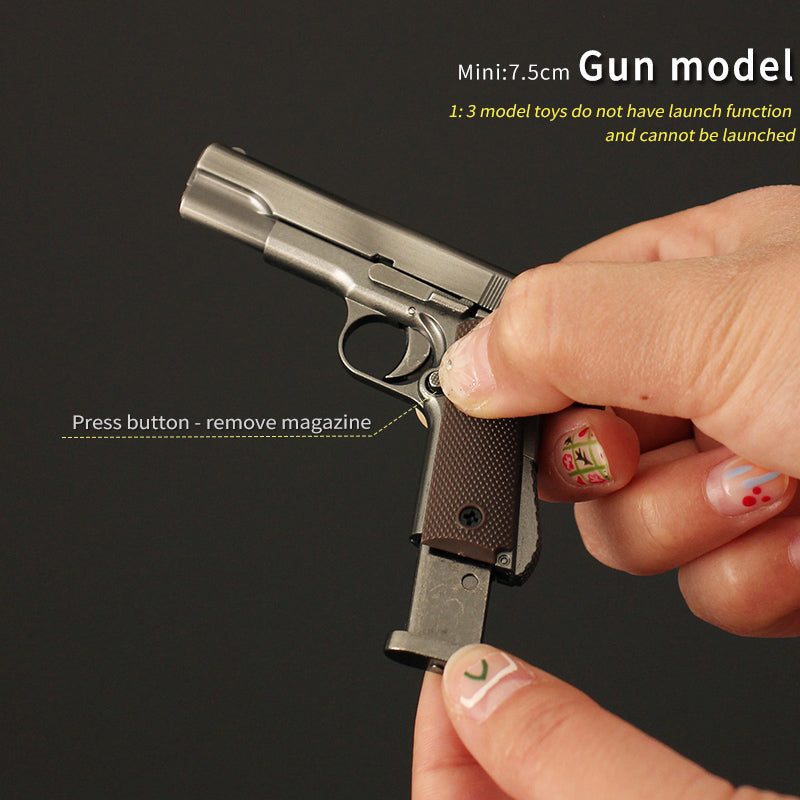 M1911 Miniature Alloy Small Colt Pistol 7CM/2.8