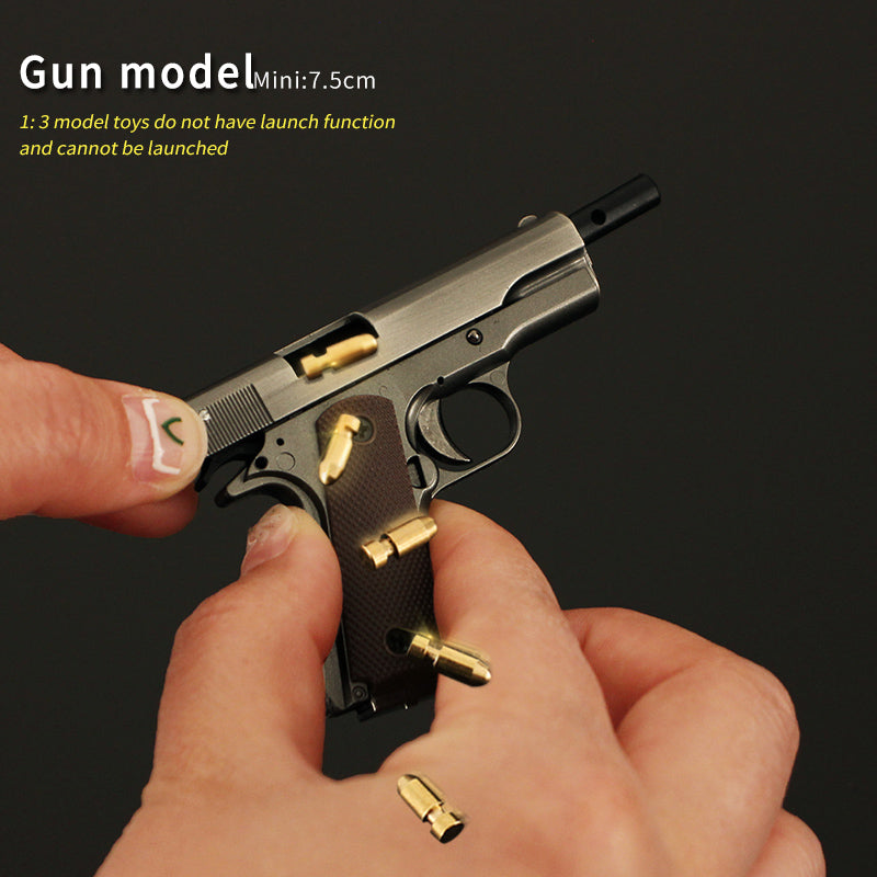 M1911 Miniature Alloy Small Colt Pistol 7CM/2.8