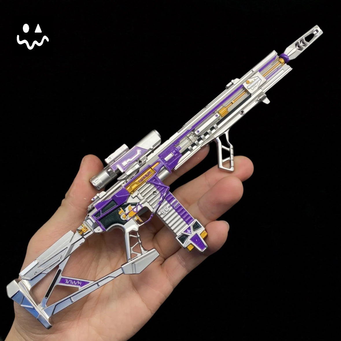 Delta Force Clean Assault Rifle Metal Replica