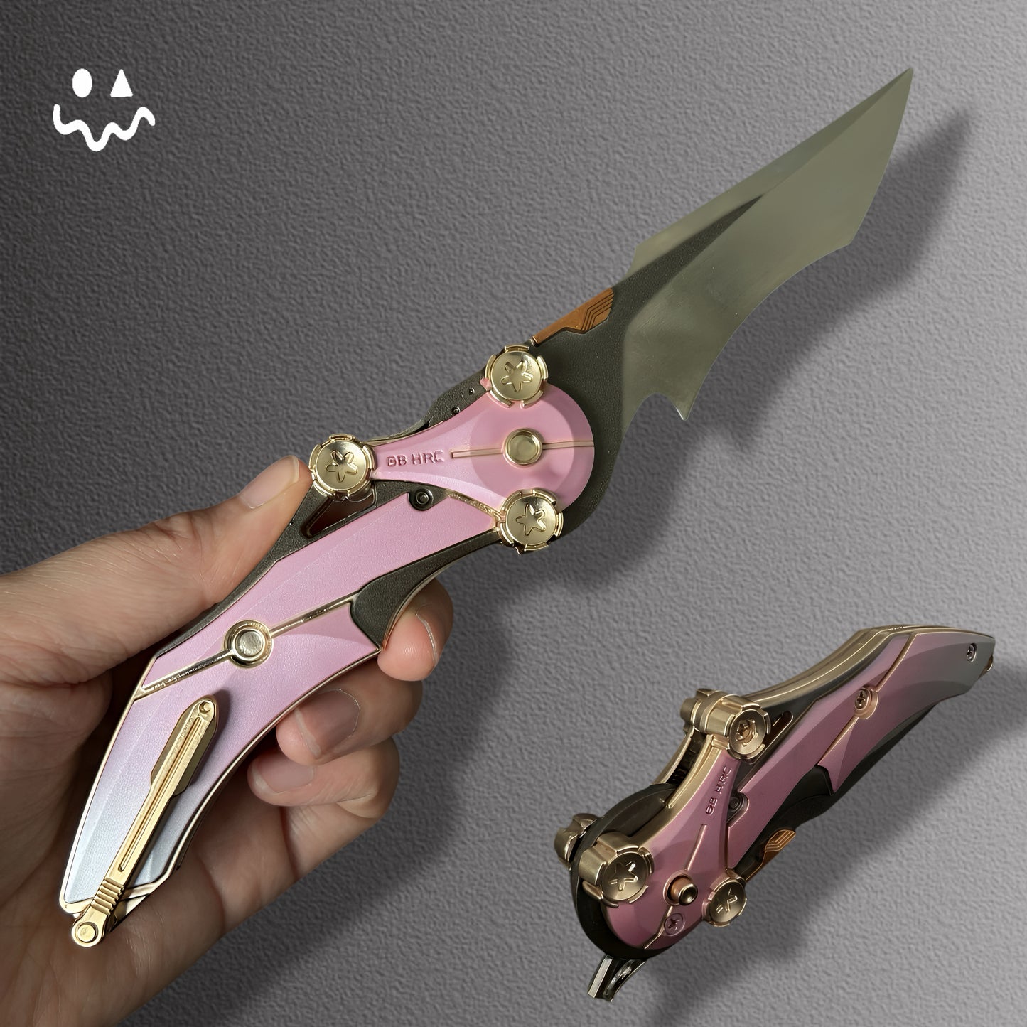 22CM/8.6" Delta Force MERCY Folding-Knife Trailer 5 In 1 Pack