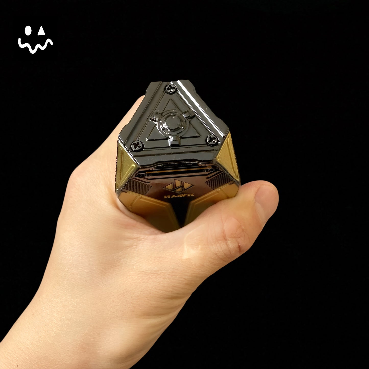 Metal 3D Mandel Brick Replica