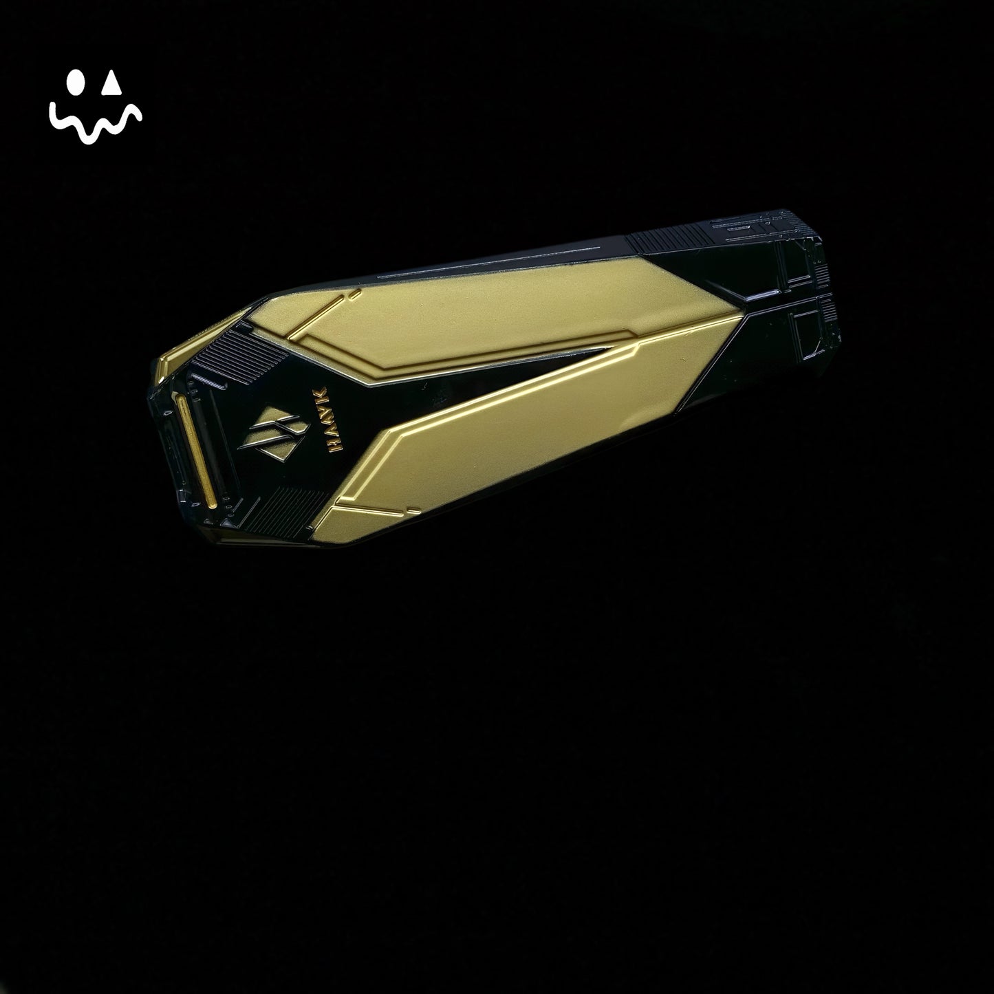 Metal 3D Mandel Brick Replica